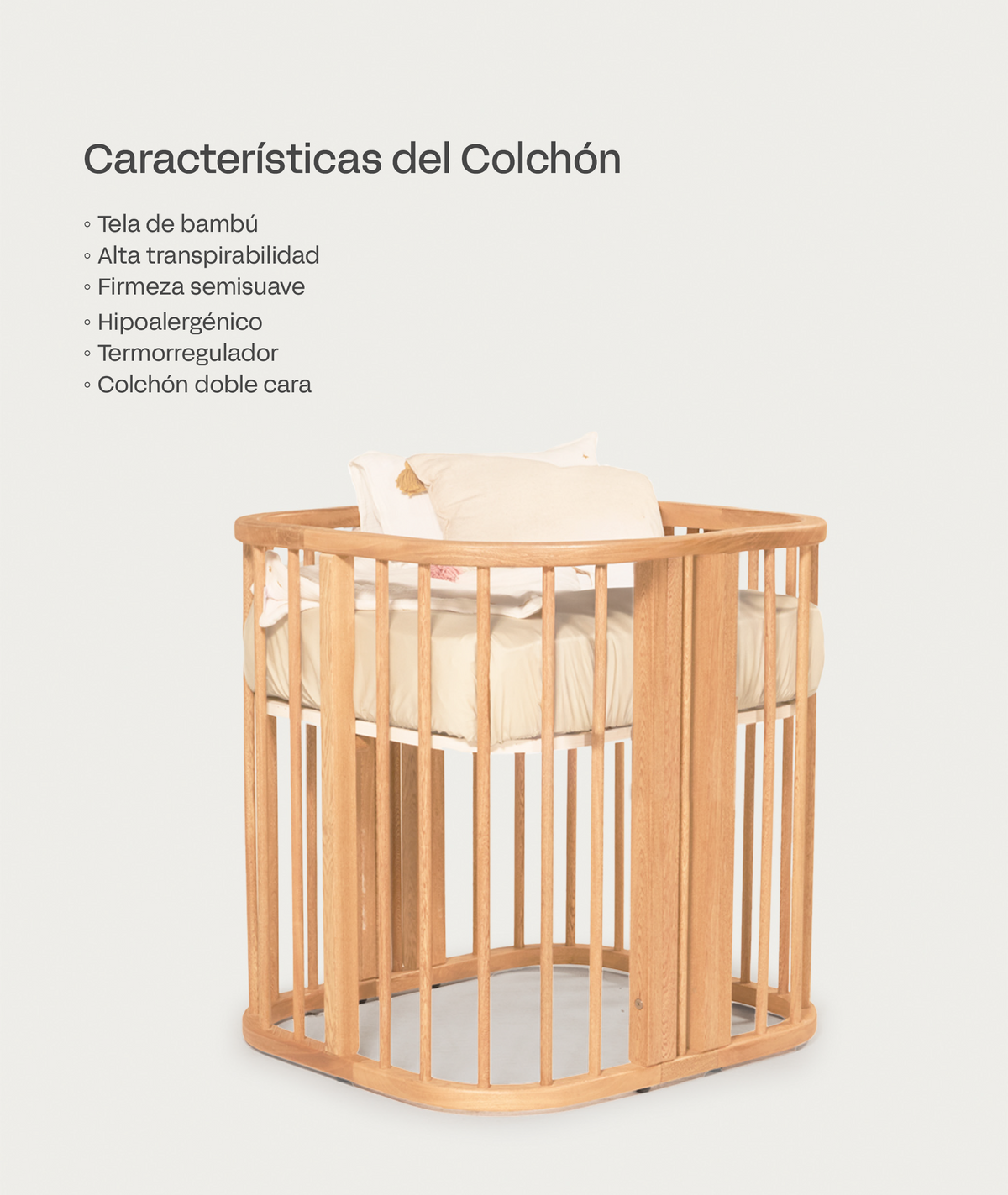 Set Cuna Rory Arena + Colchones