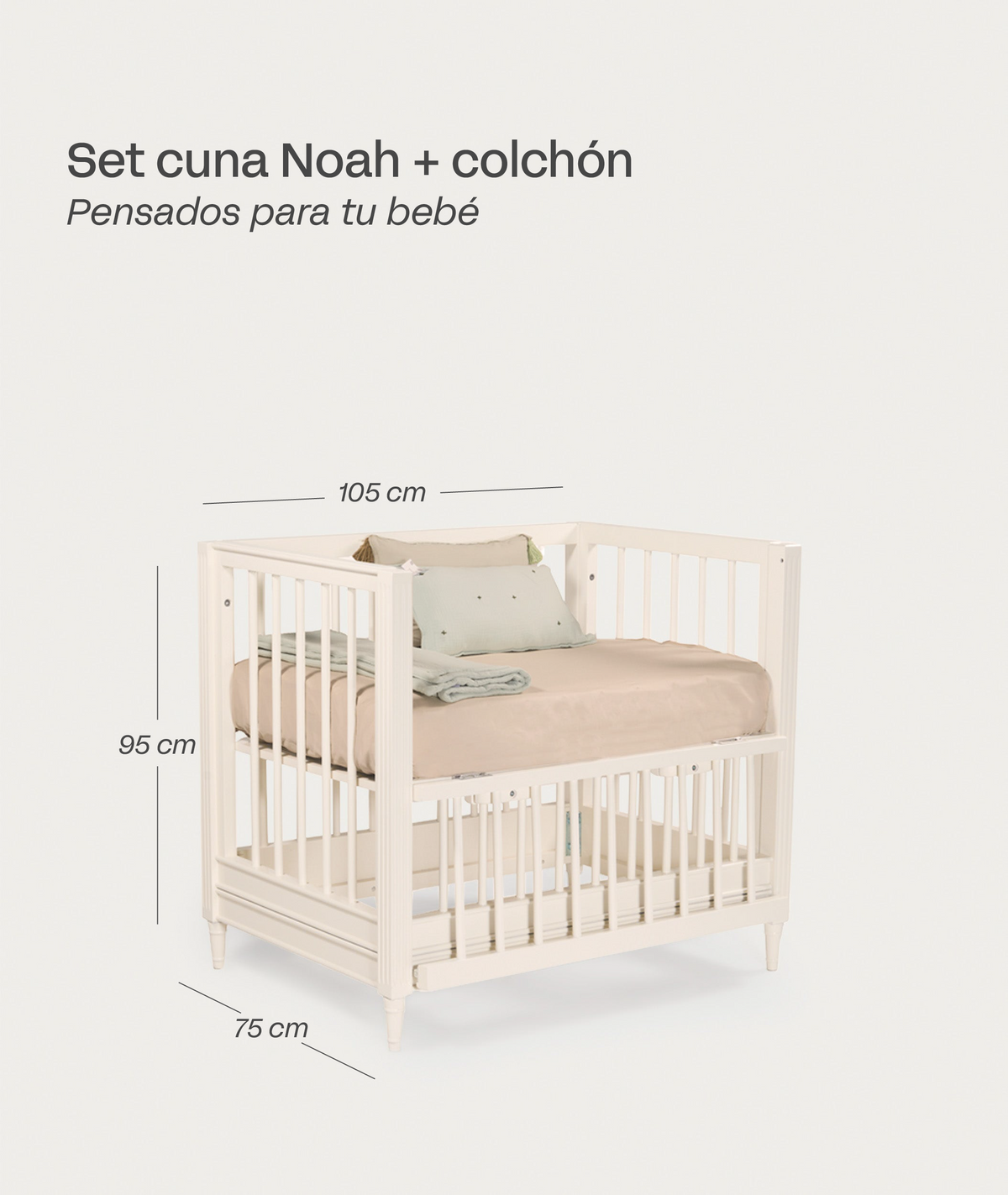 Set Cuna Noah + Colchón