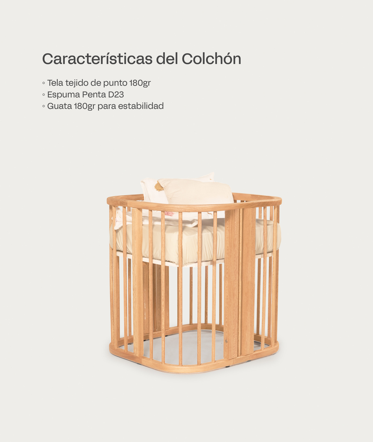 Set Cuna Rory Arena + Colchones