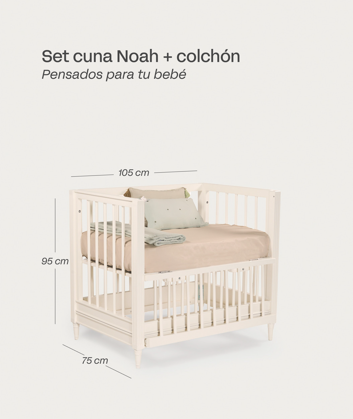 Set Cuna Noah + Colchón