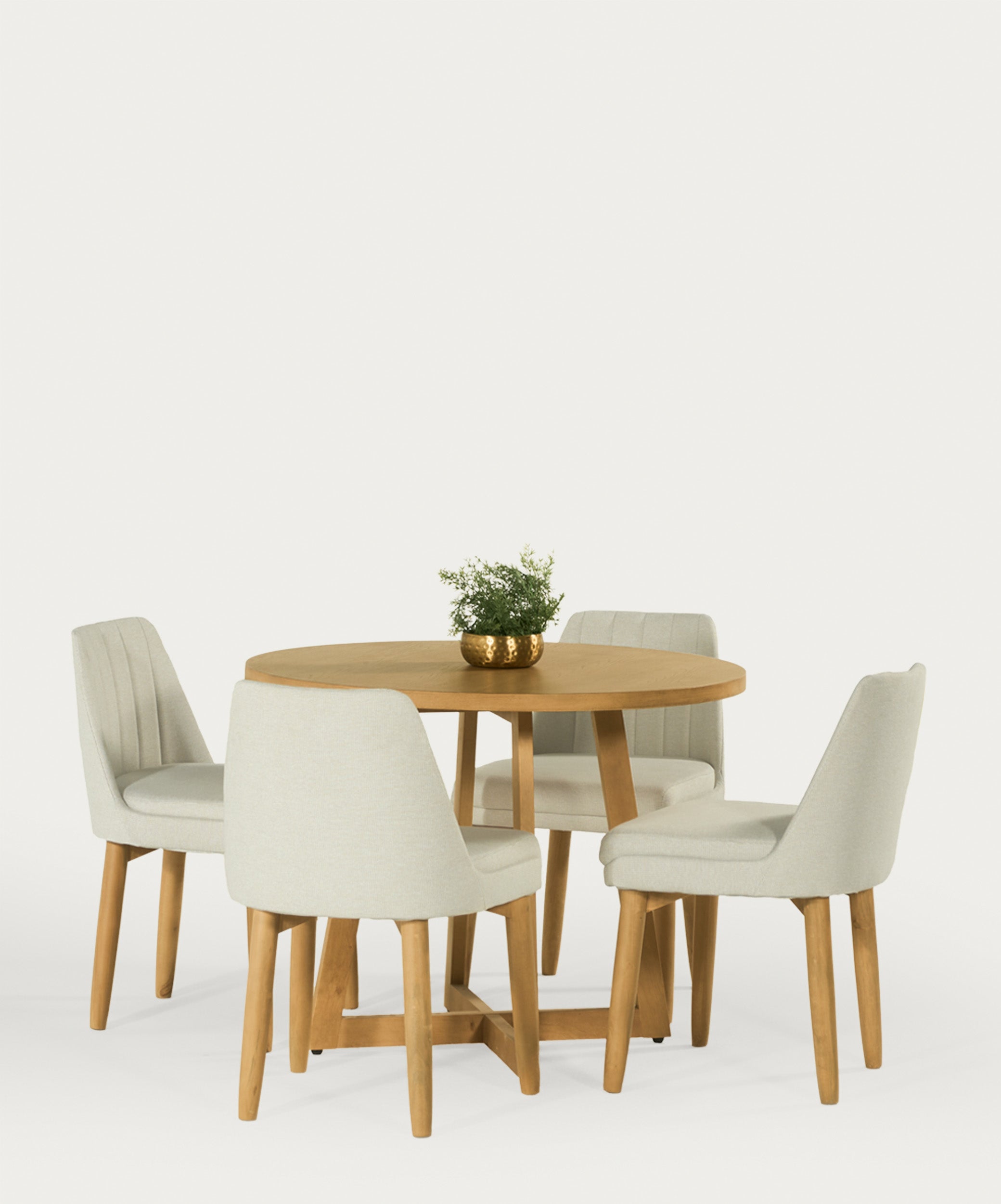 Set Sala - Comedor Boston Beige