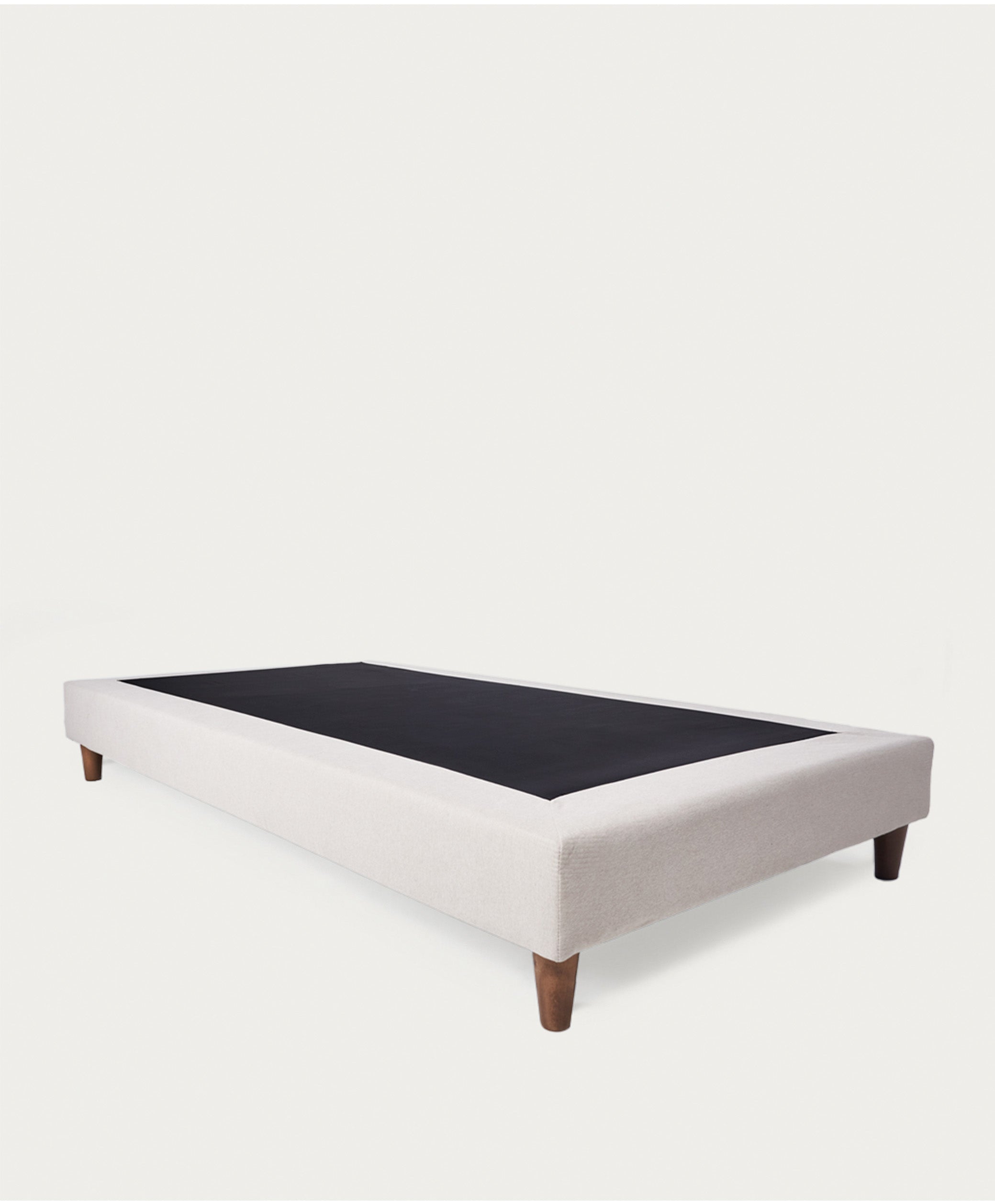 Base Cama Estandar Sencilla Marfil