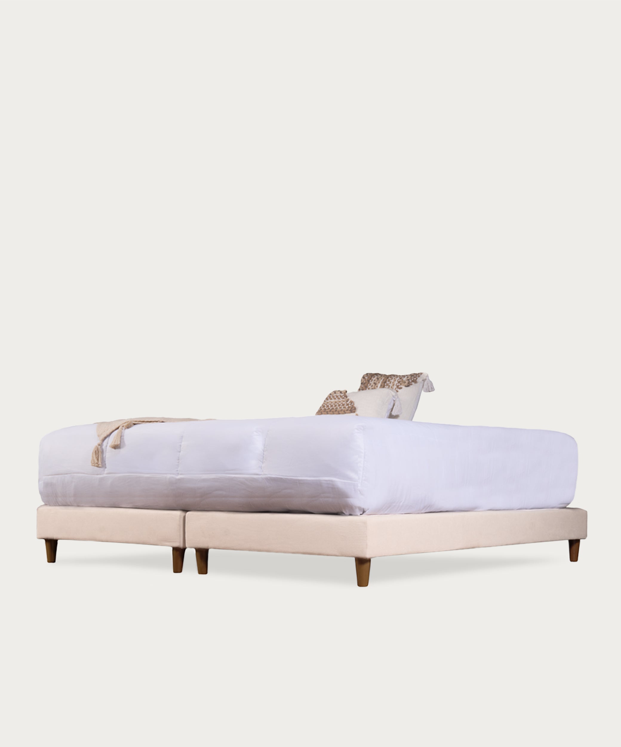 Base Cama Estandar King Marfil