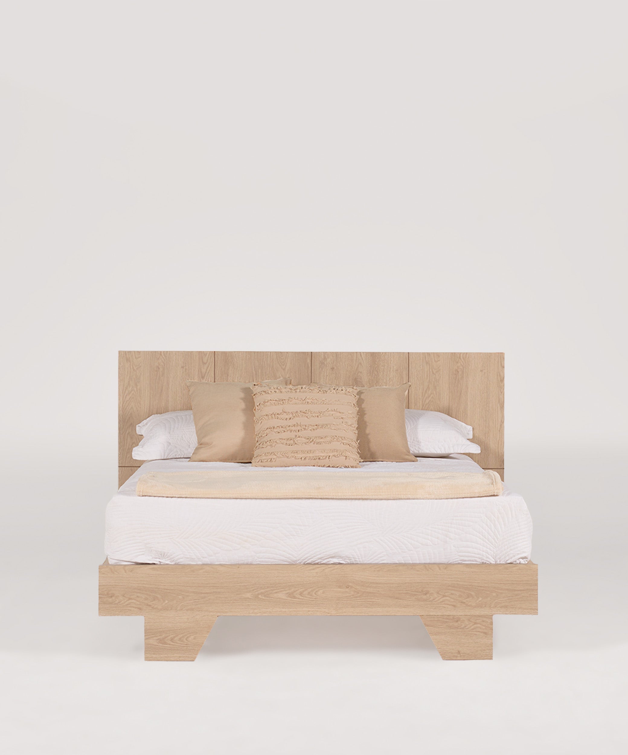 Cama Mini Palermo Doble Roble Santana