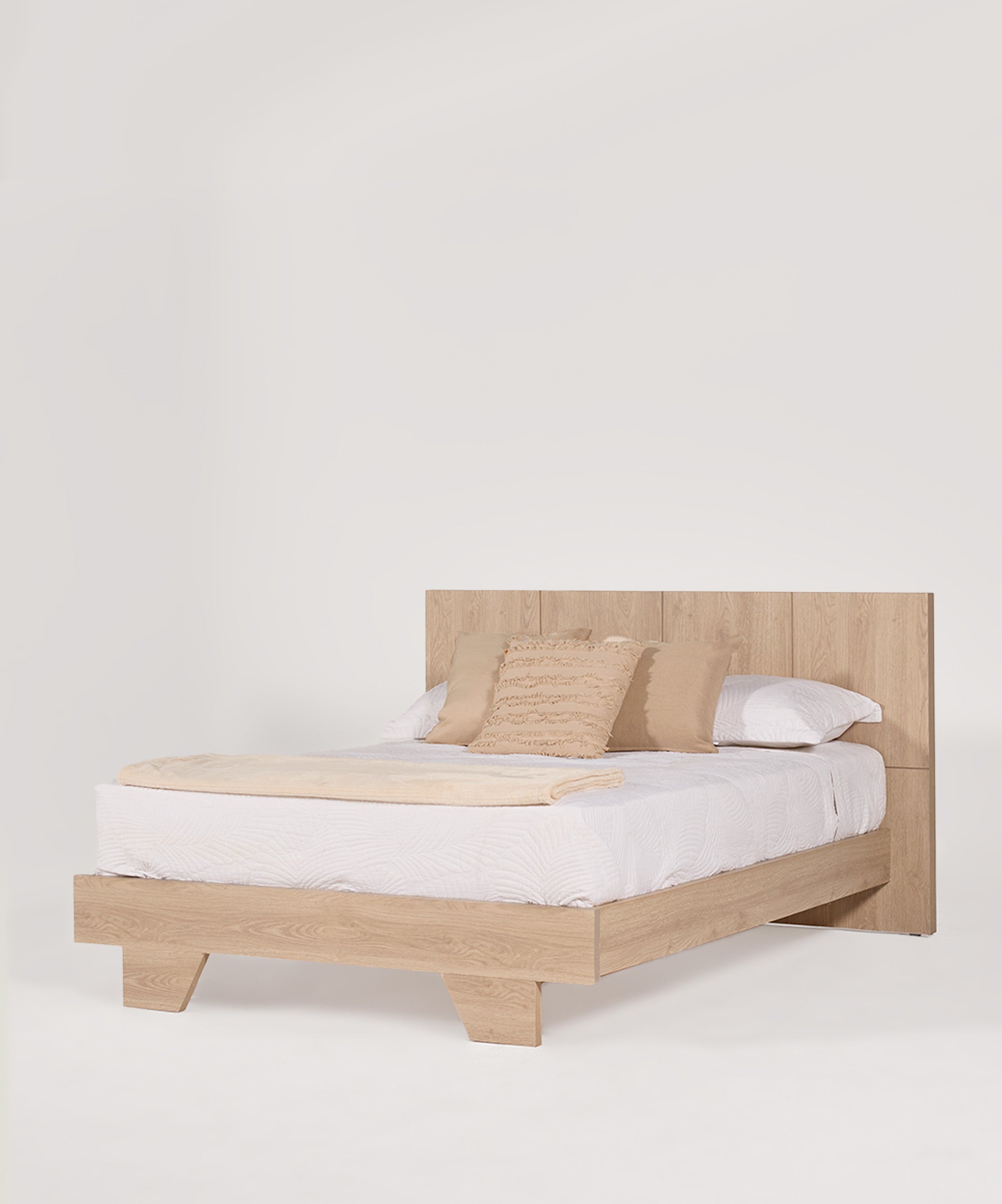 Cama Mini Palermo Queen Roble Santana