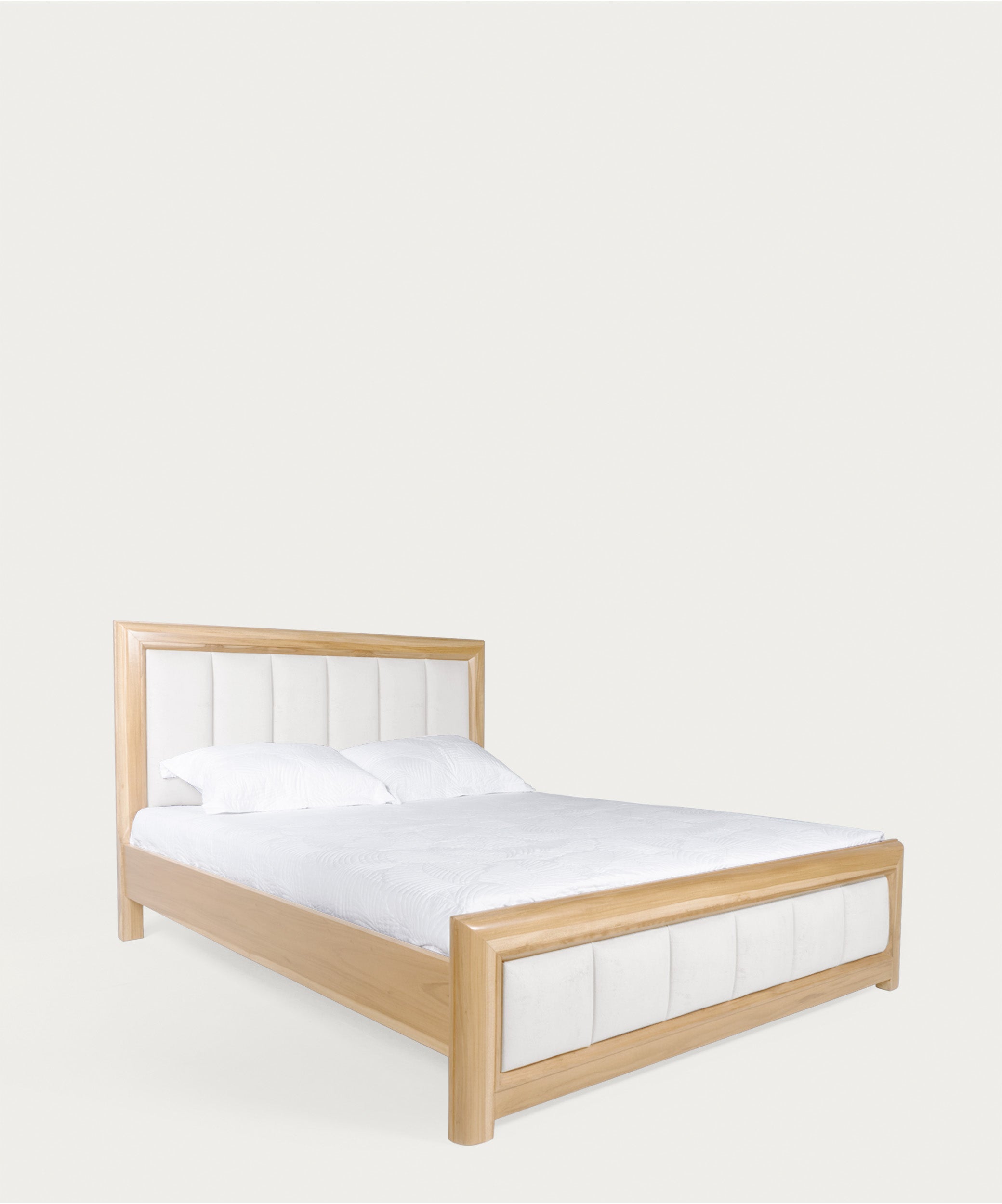 Cama Siena Doble Arena Braganza Marfil
