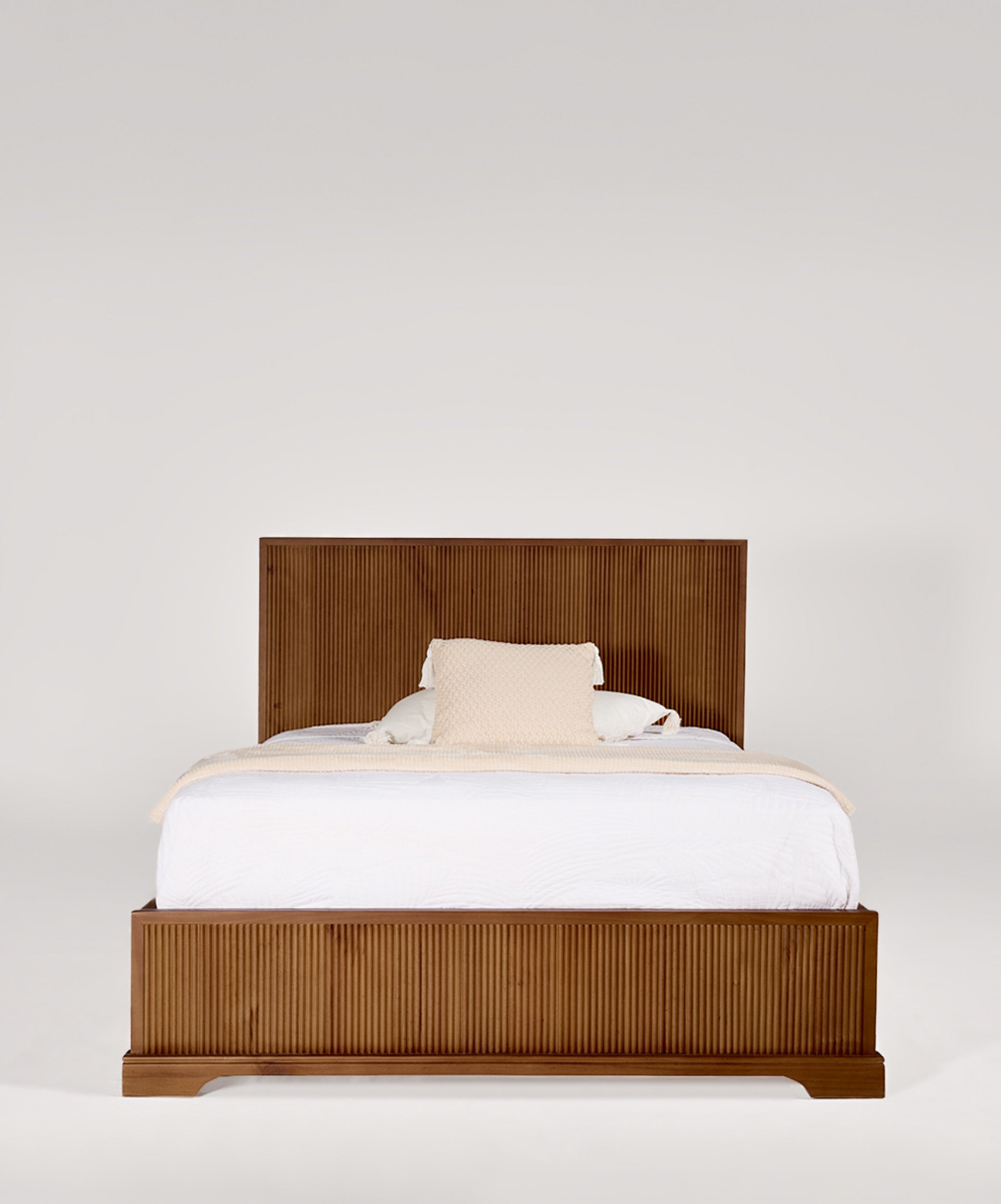 Cama Sion Doble Avellana
