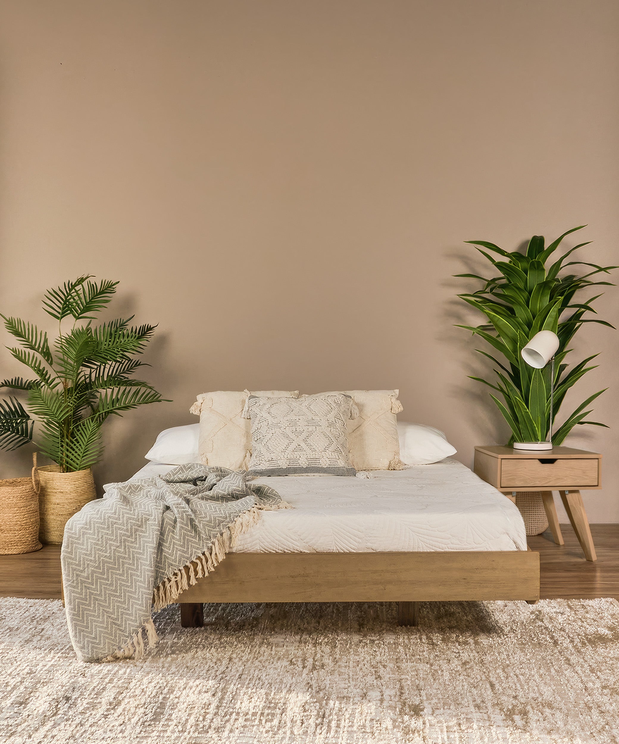 Set de Dormitorio Boston Con Colchon