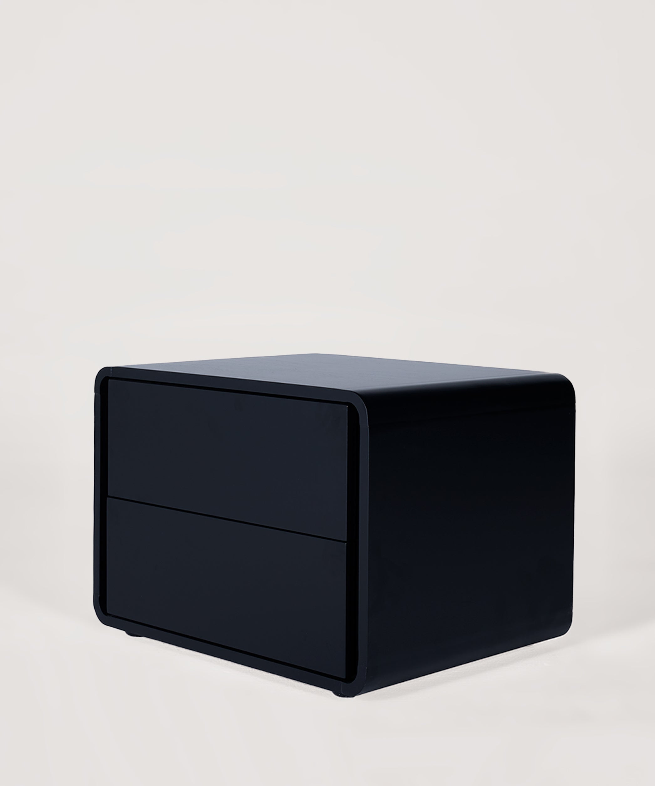 Mesa De Noche Olive Negro Poro Abierto