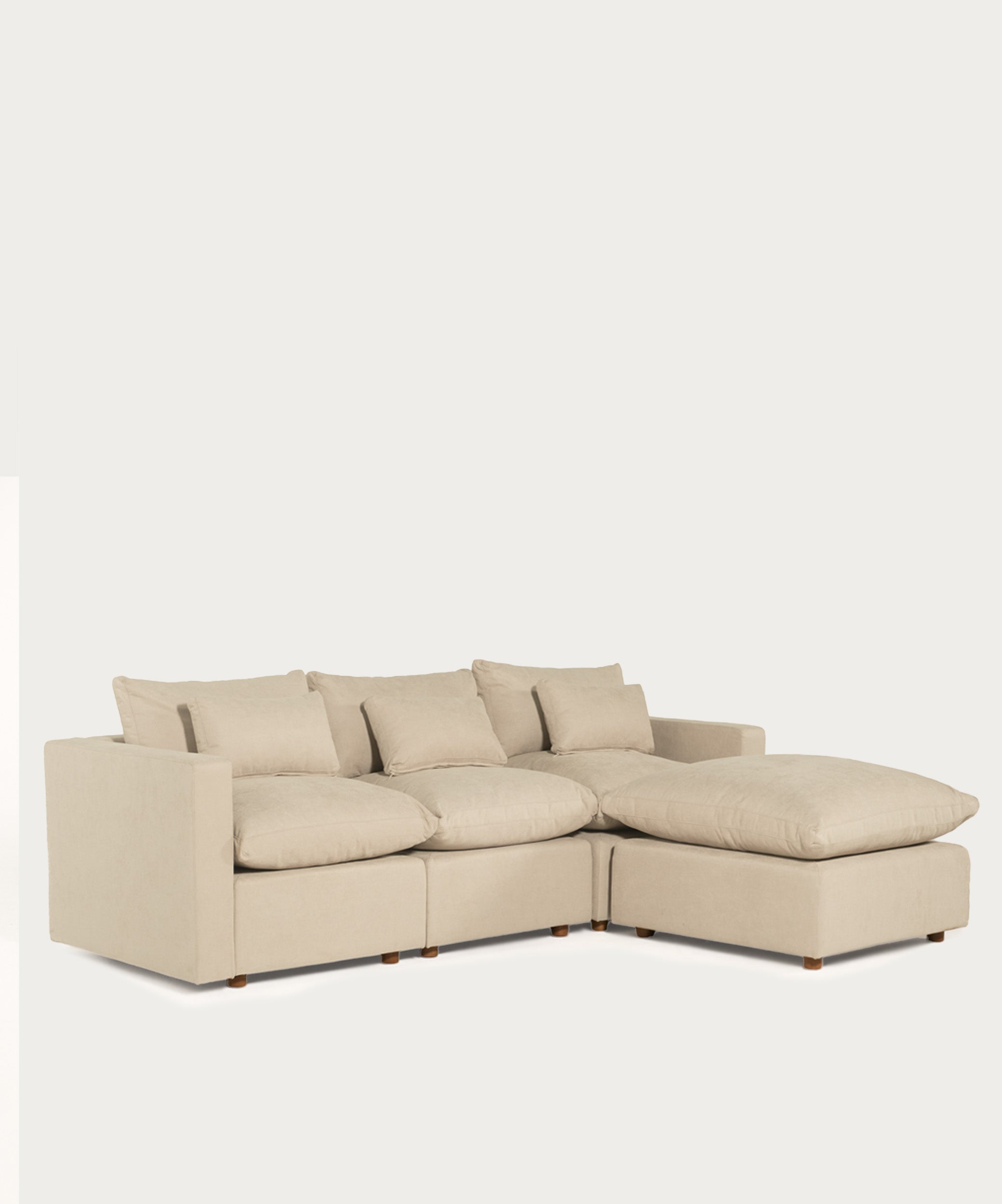 Sofá Modular Mini Santorini Verdi Oatmeal