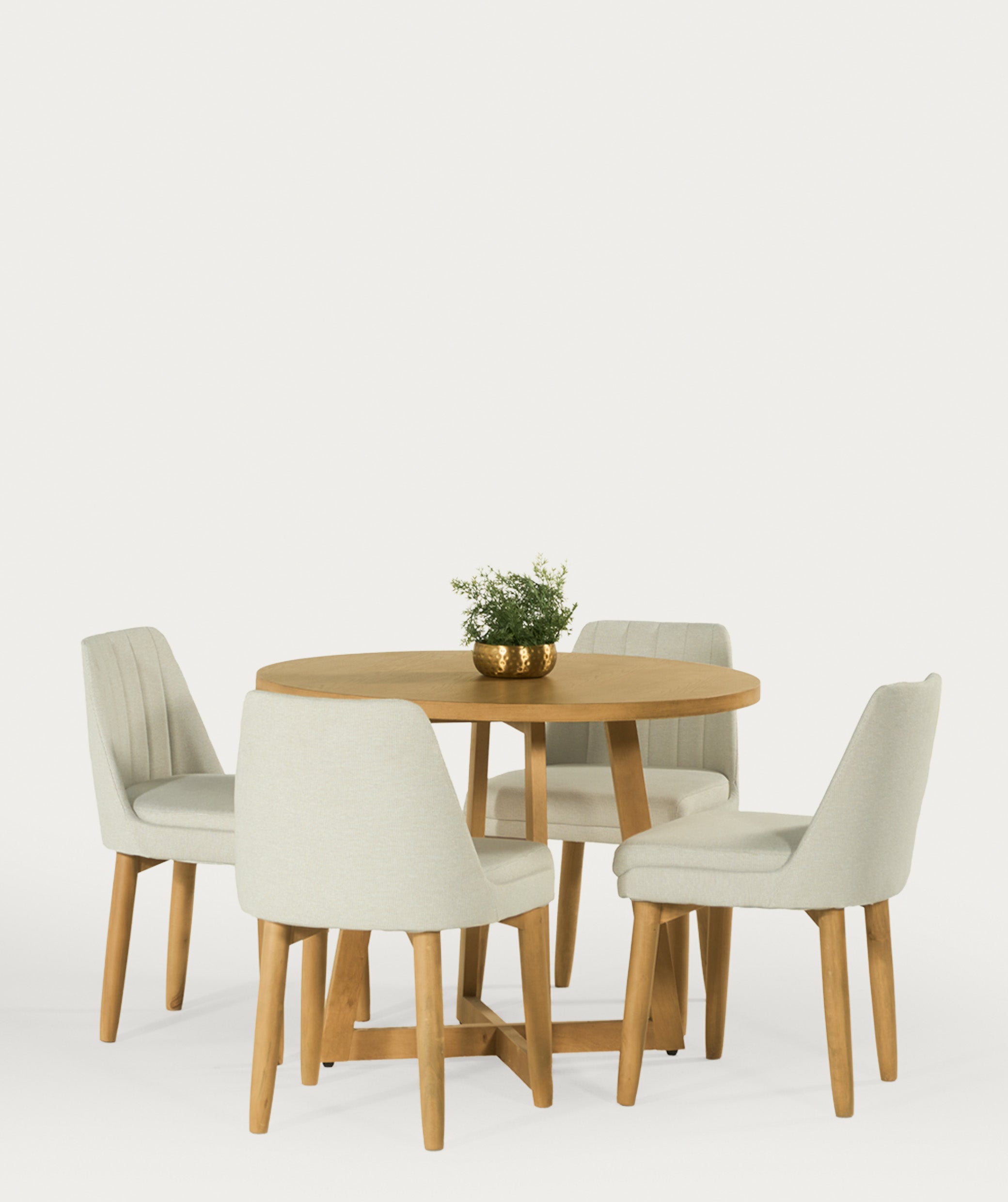 Set de Comedor Boston Beige