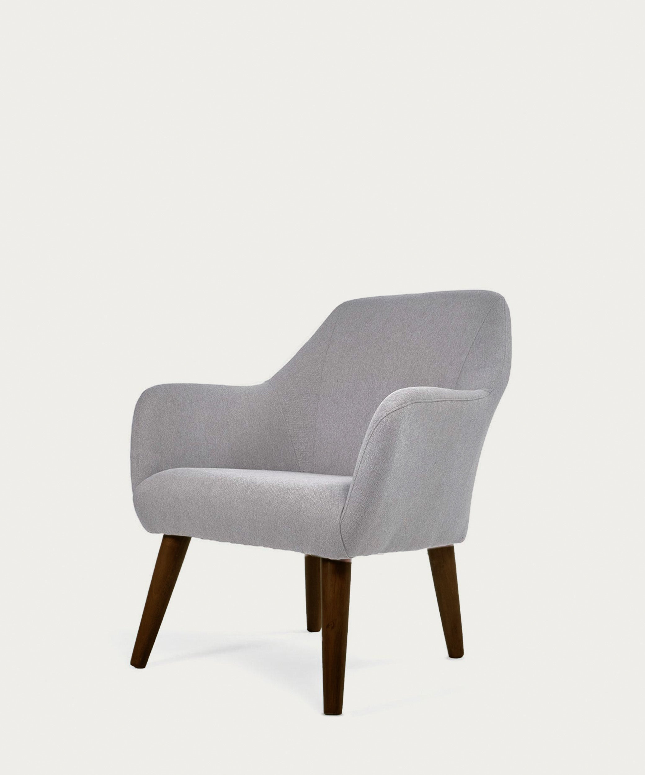 Silla Auxiliar Samanta Caoba Obelisco Gris