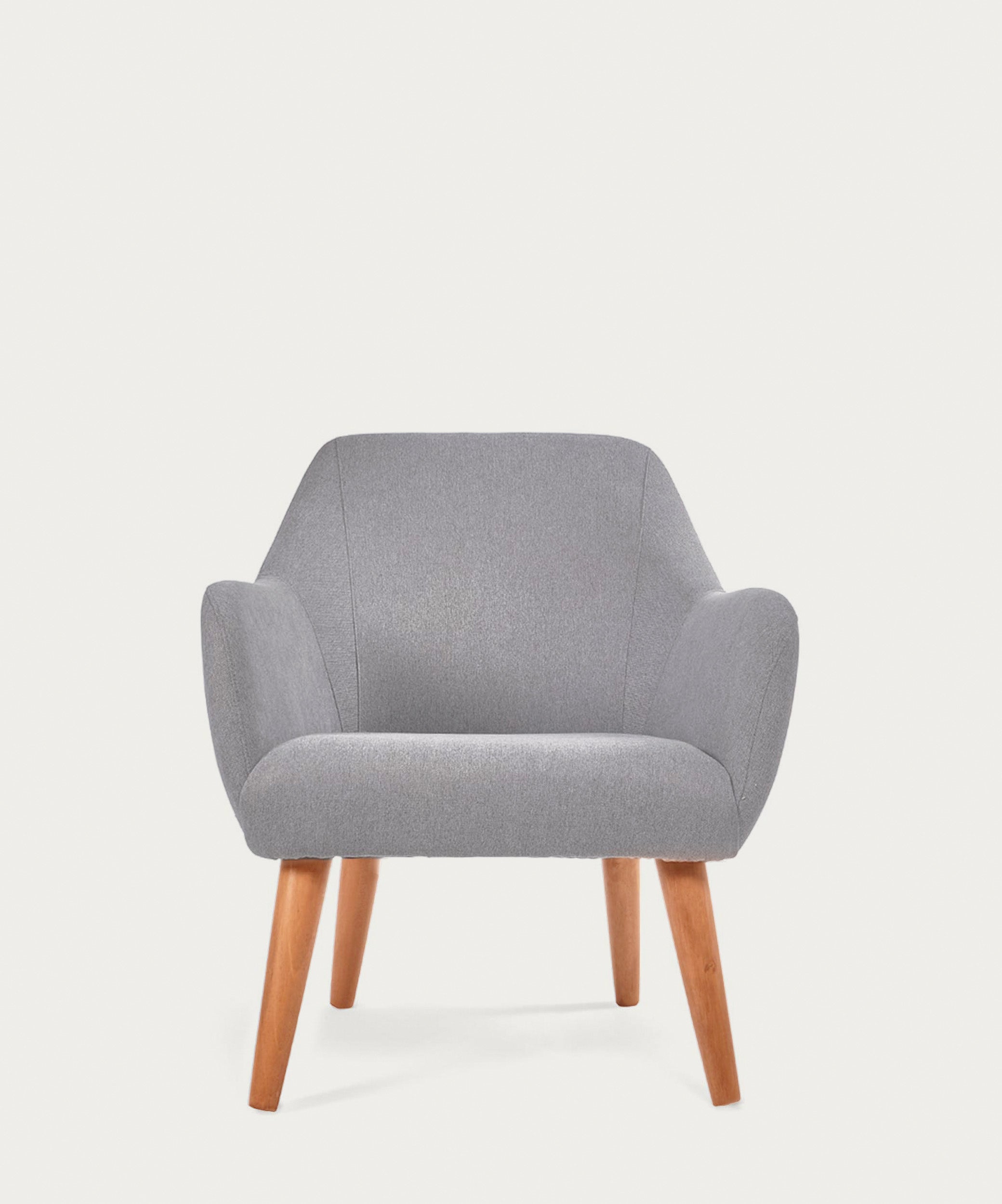 Silla Auxiliar Samanta Nuez Obelisco Gris
