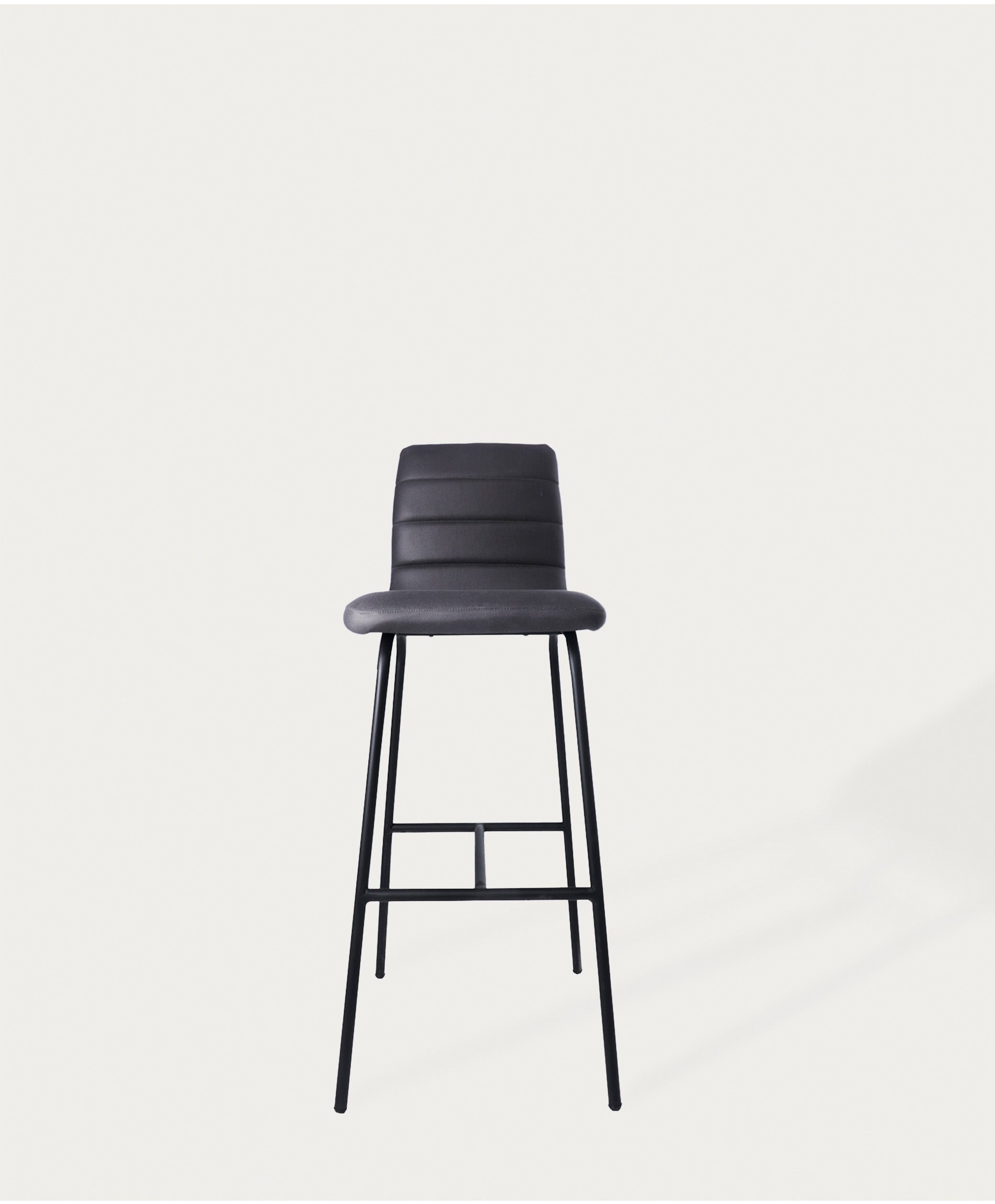 Silla Barra Cleopatra Negro Country Plomo