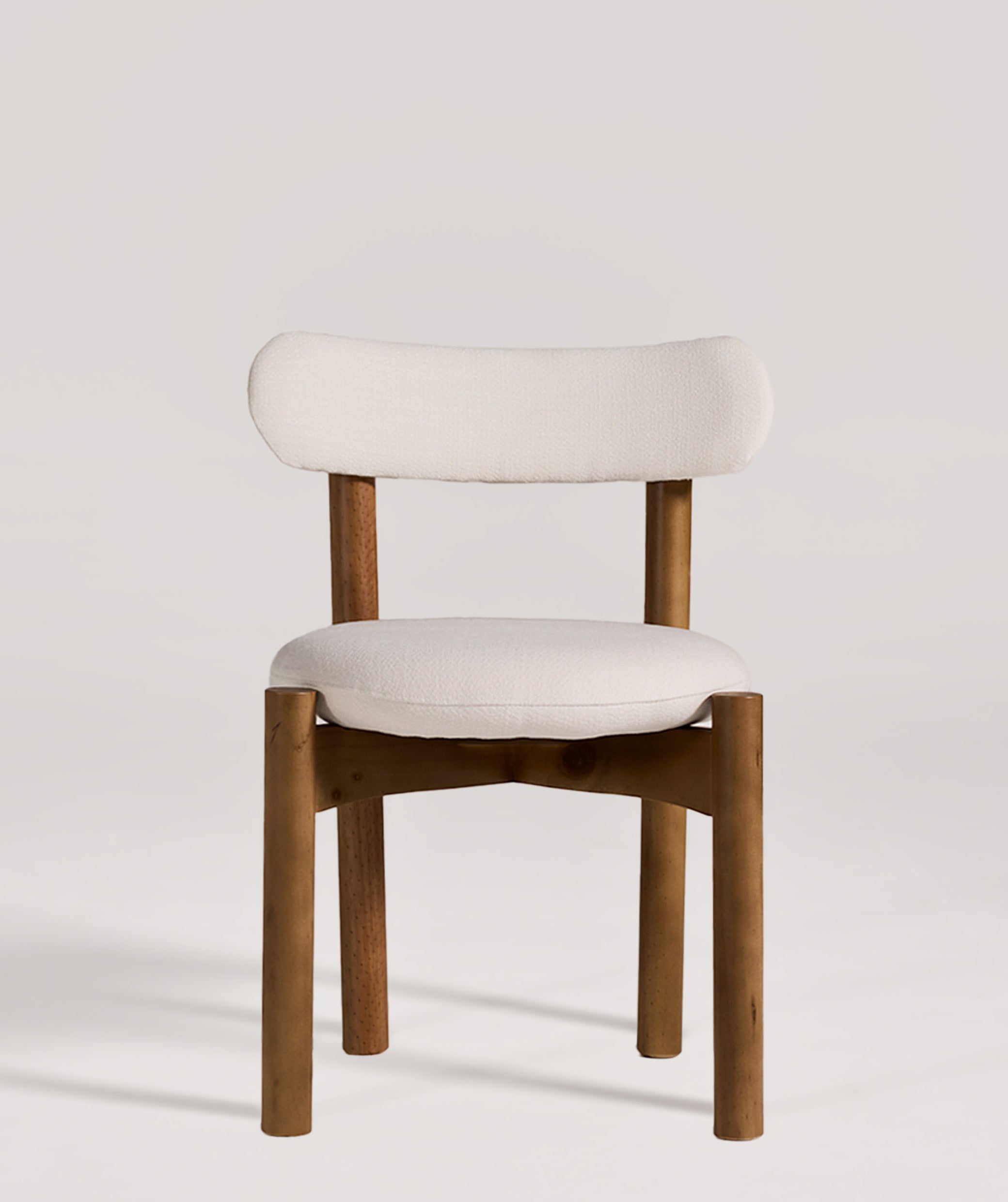 Silla De Comedor Olive Avellana Calabria Marfil
