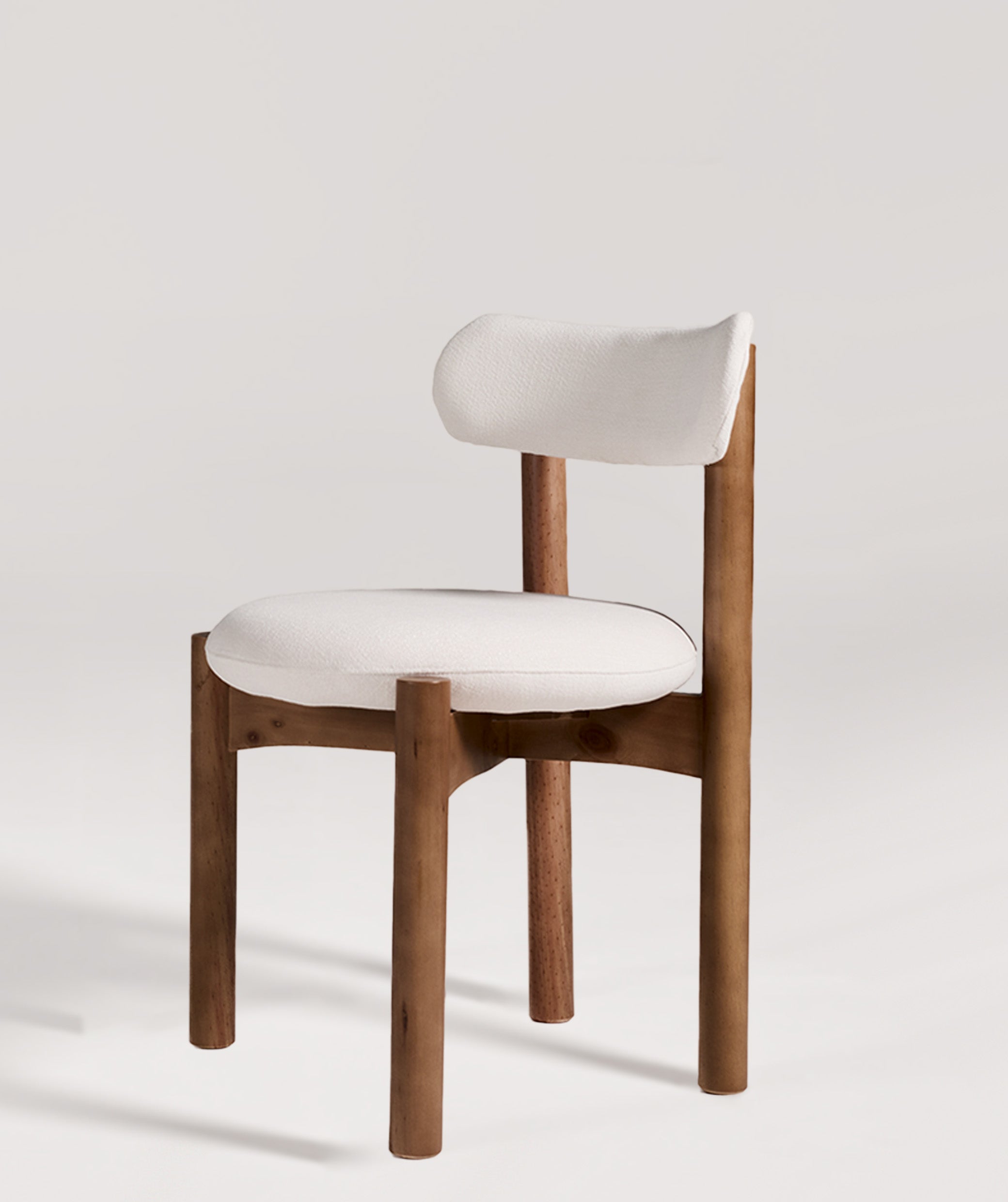 Silla De Comedor Olive Avellana Calabria Marfil