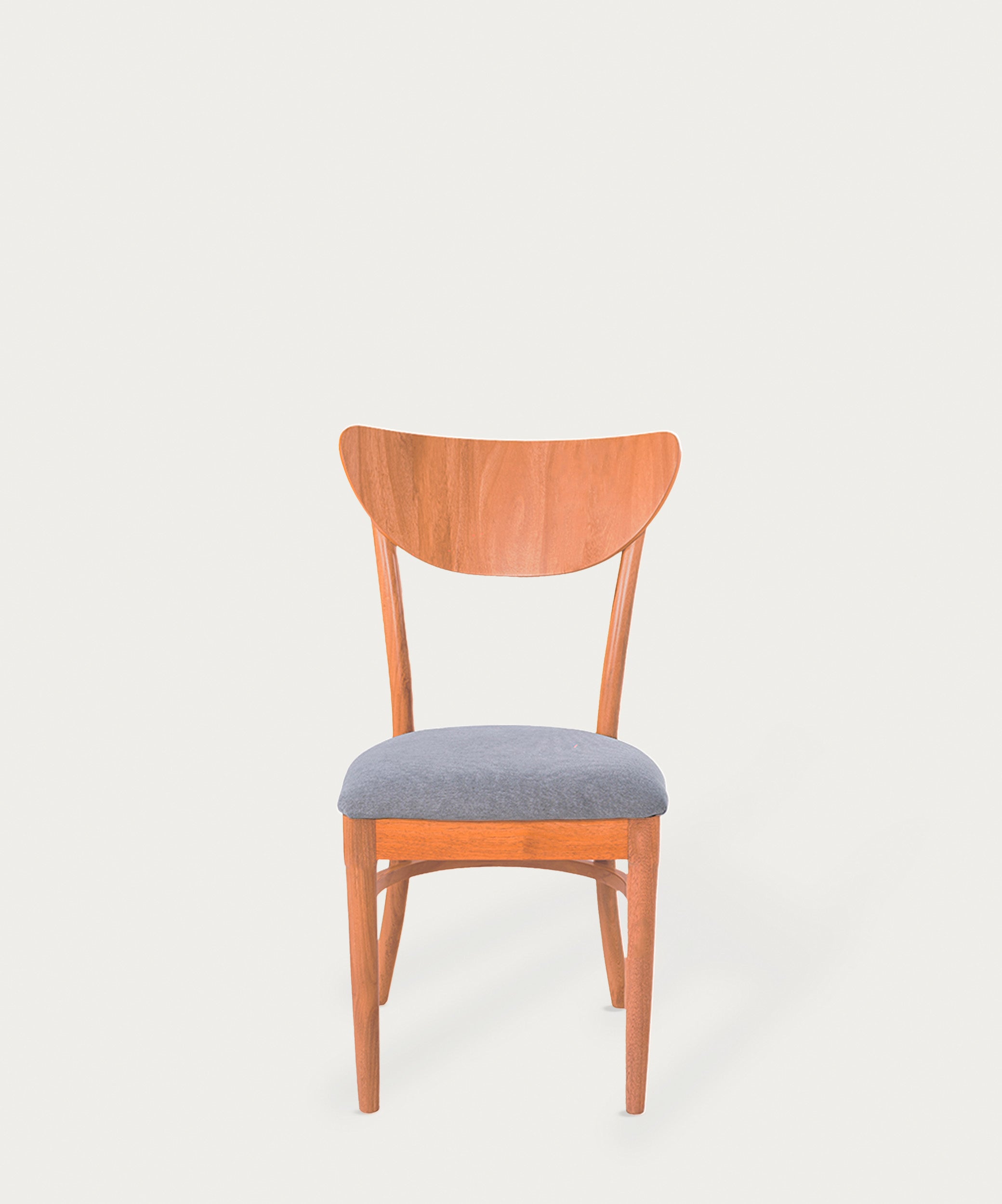 Silla De Comedor Valery Nuez Obelisco Gris
