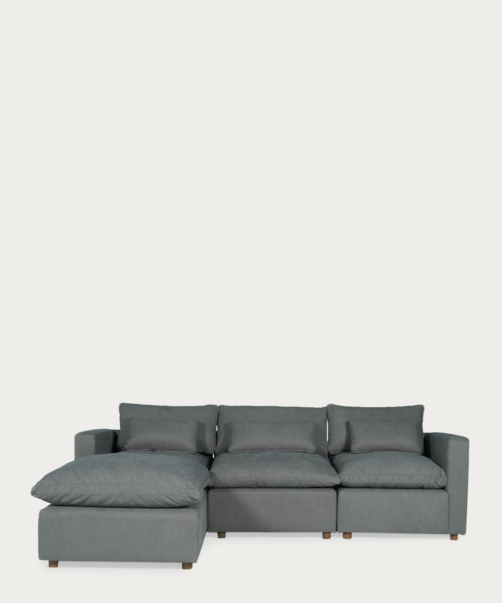 Sofá Modular Mini Santorini Verdi Gris