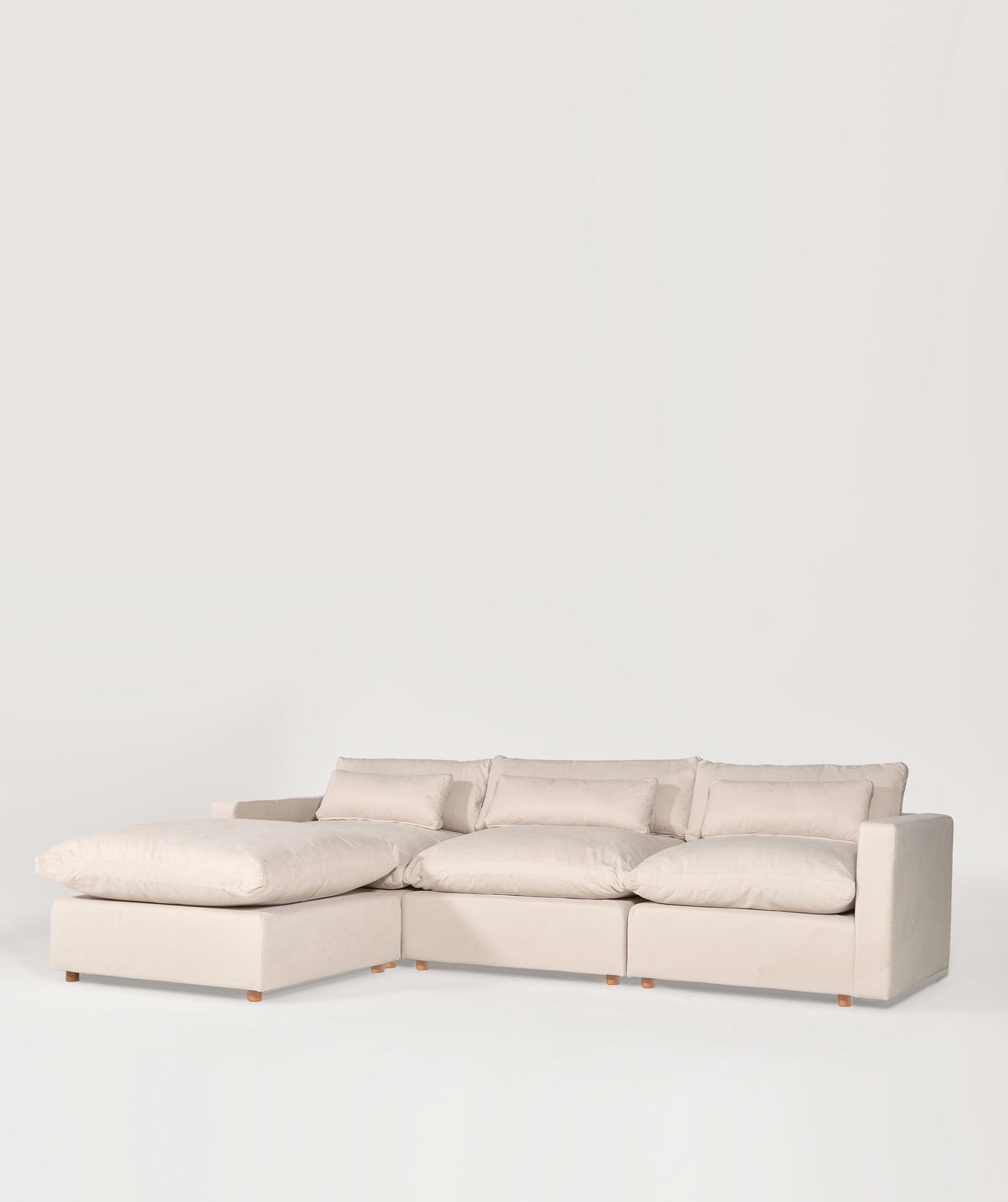 Sofá Modular Santorini Verdi Ivory – Only Home tienda