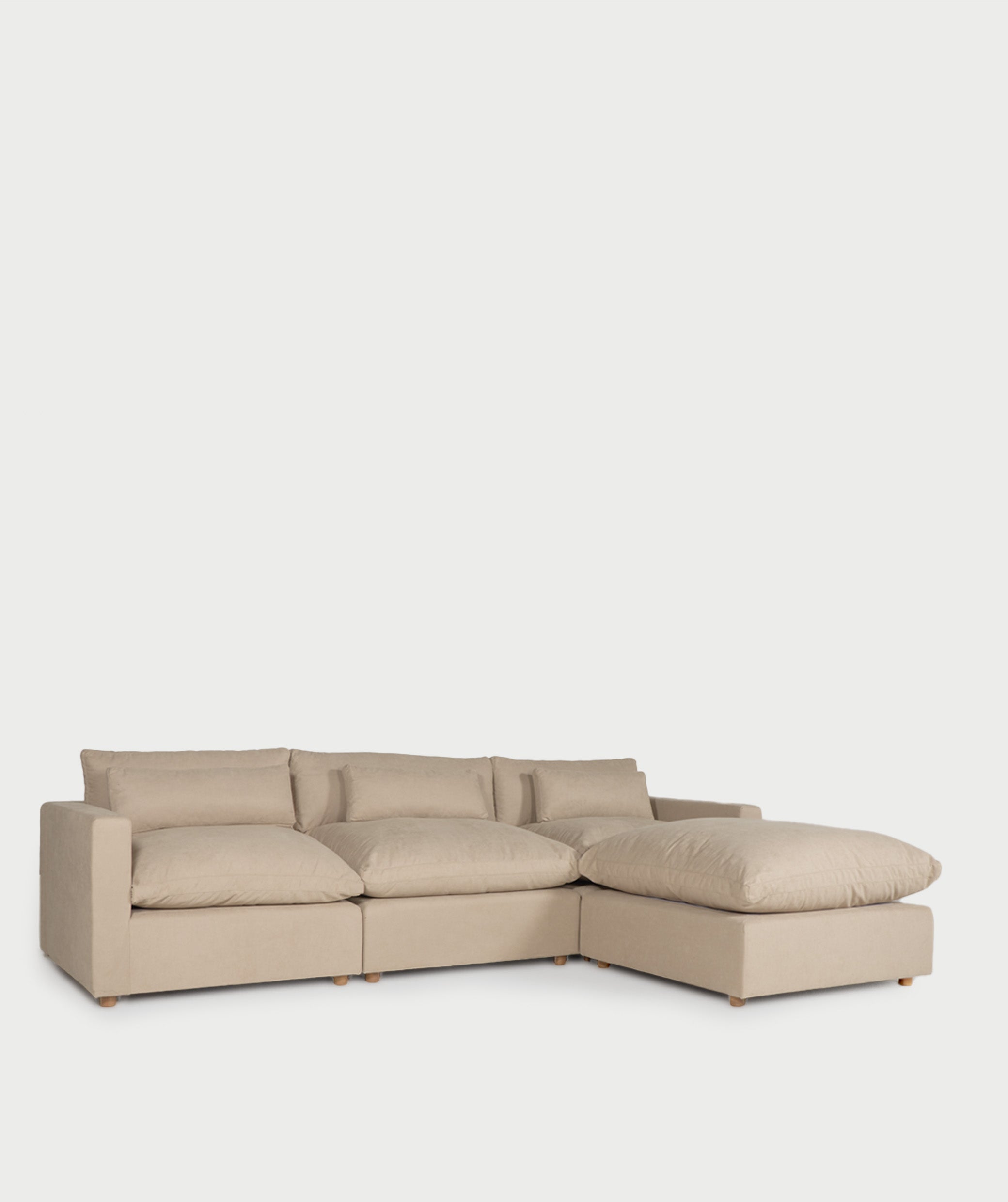 Sofá Modular Santorini Verdi Oatmeal